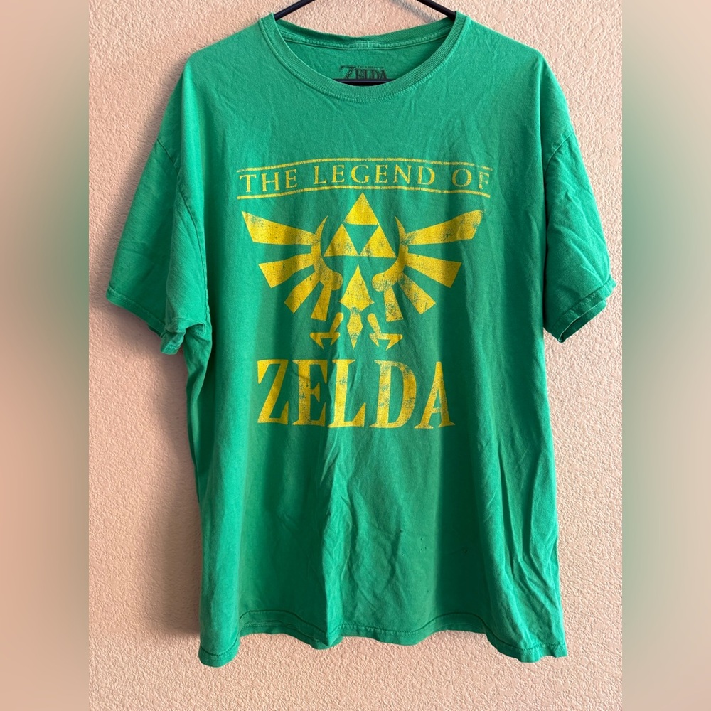 Zelda Graphic Green T-Shirt